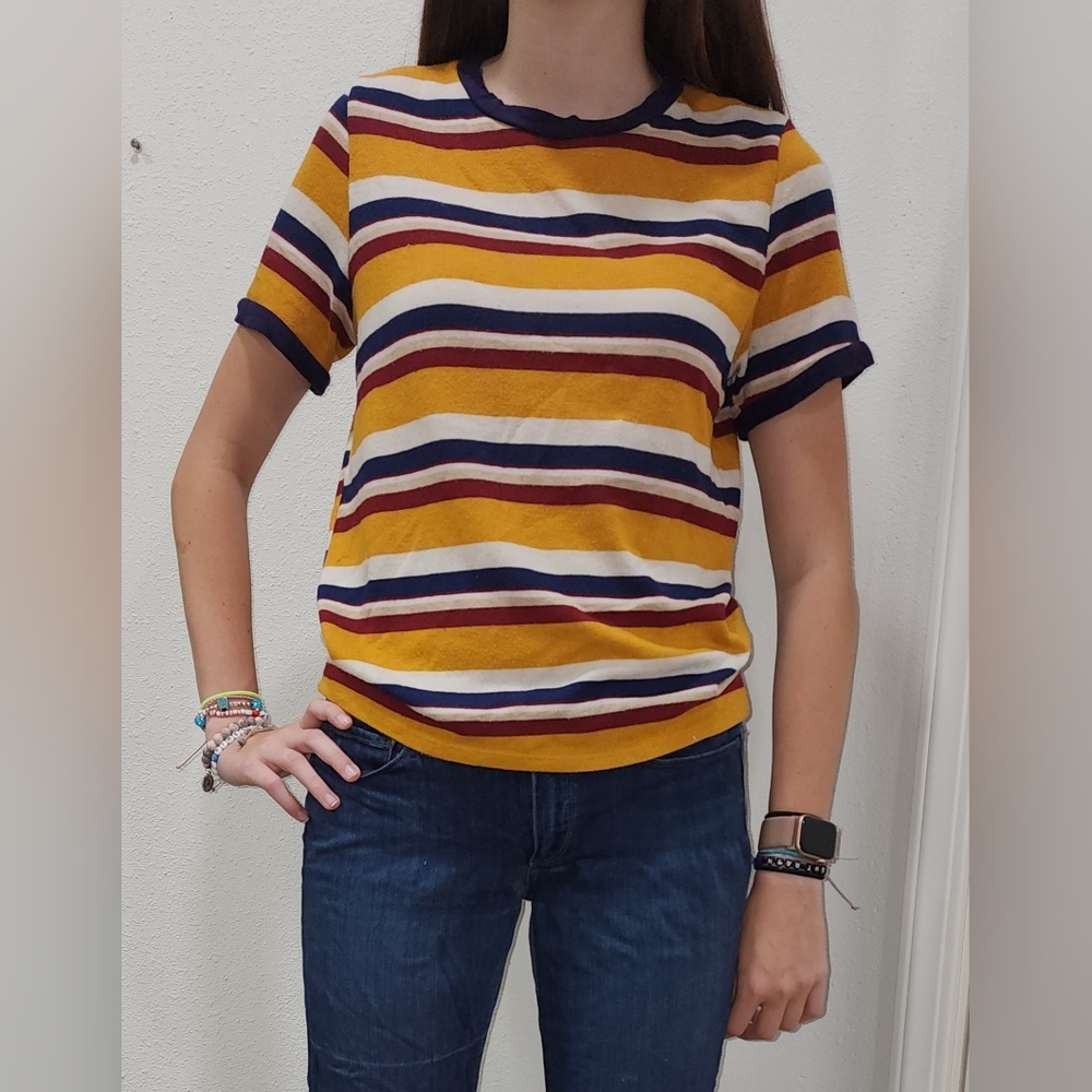 GAZE 70s STRIPED TSHIRT
